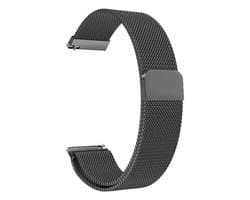 Roestvrijstalen Horlogeband Gaas - Magnetische Sluiting, Uniseks, Snelle Wissel, Passend voor Smartwatches