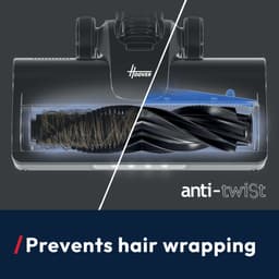 Hoover HF1 Plus Pet - Draadloze Steelstofzuiger geschikt voor dierenharen - 45 min - HEPA-filter - LED-verlichting Zuigmond - Inclusief opzetstukken - Kruimeldief - Mini Turboborstel voor huisdierenharen - HF1P10P 011 — thumbnail 3