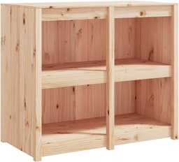 Outdoor Keukenkast - Tuinkast Opbergkast - Buiten Koken - Modulair Ontwerp - 106 x 55 x 92 cm - Houtkleur — thumbnail 3