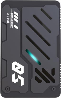 Externe Harde Schijf - Draagbare Opslag - Bestanden Opslaan - Snelle USB 3.0 - 25 Inch - Zwart — thumbnail 1