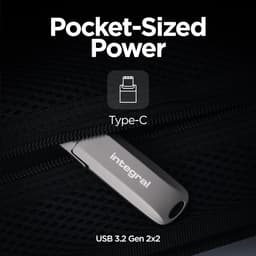Draagbare SSD - Externe Opslag - Snelle Data Transfer - Ultrasnelle USB 3.2 - 1 TB Capaciteit - Zwart — thumbnail 4