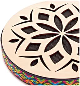 Gear4music Life Stream Drum 8 Inch, Light Natural — thumbnail 4