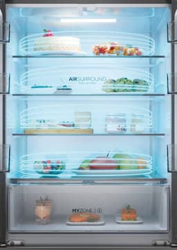 Haier HFR3718DNMM - Koel-vriescombinatie - 402L - Total No Frost - Direct Access lades - 99% Air Surround - Energieklasse D - 10 Jaar Garantie op onderdelen — thumbnail 9