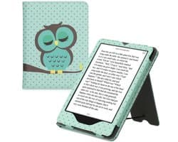 Klapphülle voor Kindle Paperwhite 11e Generatie - Flipcase met Handschlaufe - Eule Design