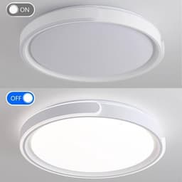 Dimbare LED Plafondlamp Rond Ø50cm met Afstandsbediening - Warmwit tot Koelwit Licht (3000K-6500K) — thumbnail 1