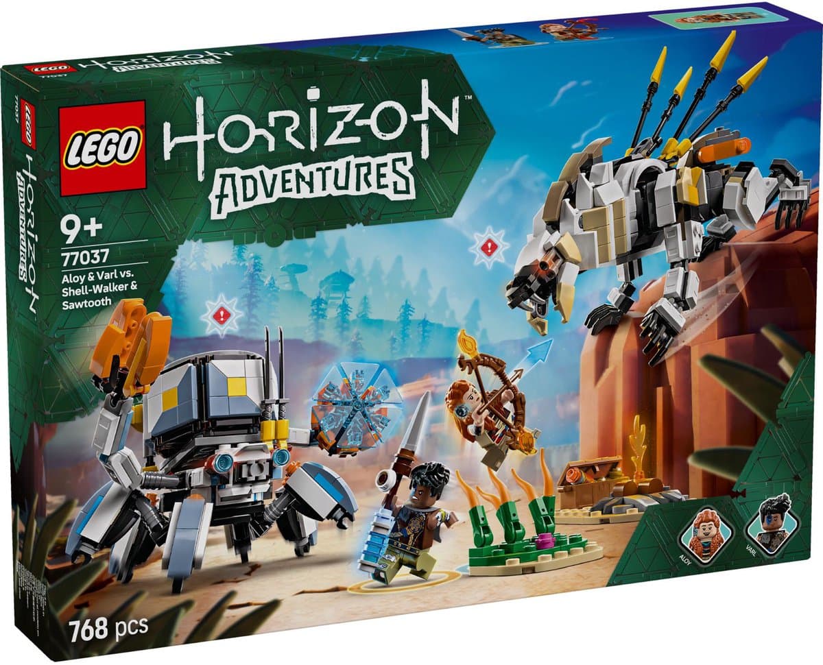LEGO® Horizon Adventures™ Aloy en Varl vs. Shell-Walker en Sawtooth - 77037 — afbeelding 1