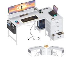 Hoekbureau Gaming - Bureau L Vormig - Computer Desk