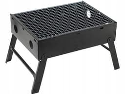 Reisgrill in draagbare opvouwbare Koffer - Houtskool - Barbeque — thumbnail 3