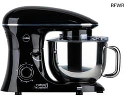 RFWR® Planetaire Mixer met 6,2 Liter Kom - 2200 W, 6 Snelheden, Deegmachine voor Roeren en Kloppen