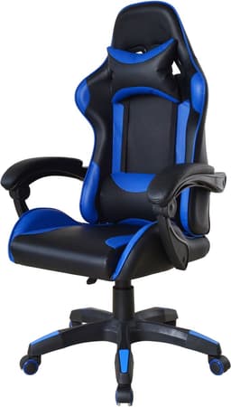 VDD Gaming - Gamestoel - Game Stoel - Gamingstoel - Gamestoel Zwart- Gamestoel Blauw - Bureaustoel - Bureau Stoel - Verstelbaar - Ergonomisch - Max 120 kg — thumbnail 5