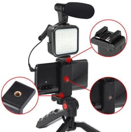 Platinet VLOG 4 IN 1 SET ( MICROPHONE: LIGHT: PHONE HOLDER ON A TRIPOD) + 3,5 JACK TO USB C ADAPTER — thumbnail 3
