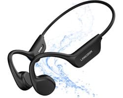 Langsdom Bone Conduction Headphone - Sportoordopjes - Koptelefoon - Sport oortjes - Open-ear - Bluetooth - IPX8 Waterbestendig - Draadloos - 32GB interne geheugenkaart