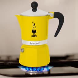 Bialetti Rainbow Geel Percolator 200ml – 3 kops — thumbnail 2