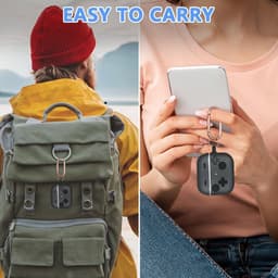 Hoofdtelefoonbeschermhoes grijs spelconsolemodel - AirPods 3-2021 compatibel met Nintendo Switch. . — thumbnail 3
