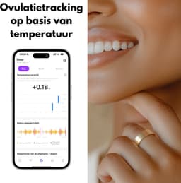Focus® S2 Smart Ring - Zwart - Maat 6 - AI Coach - Hartslag - Menstruatiecyclus - Slaap Monitor - Herstelscore - Slimme Ring - Sport Prestatie - Stappenteller -IP68 Waterdicht - O2 Meting - Dames - Heren - Wearables - Oplaad Case - beschermring — thumbnail 3