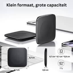 Harde Schijf Extern - Draagbare - 1TB Opslag - Zwart — thumbnail 5