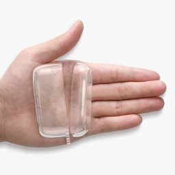 kwmobile Earphones Case for Jabra Elite 4 (not for Elite 4 Active) Case - Clear TPU Silicone Earbuds Cover - Transparent — thumbnail 6