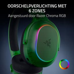 Razer Barracuda X Chroma - Draadloze Gaming Headset - Bluetooth/2.4Ghz - Phantom Green Edition — thumbnail 3