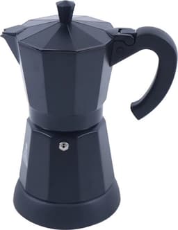 Mercadome® Koffie Percolator - Moka pot - Espressopot - Hittebestendig handvat - Klassiek ontwerp - Elektrisch - 300ML - Zwart — thumbnail 1
