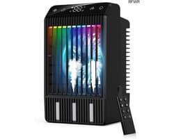 RFWR® Draagbare Airconditioning met 4 Snelheden en Verlichting