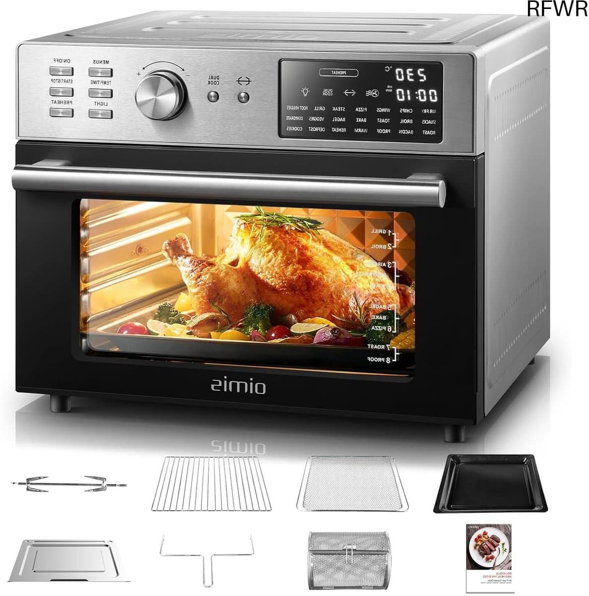 RFWR® Multifunctionele Heteluchtoven 30L met 21 Programma's – Perfecte Air Fryer voor Gezinnen — afbeelding 1