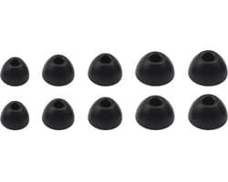 Ibley ComfortFit Oortips voor Beats Powerbeats Pro 2 zwart - Siliconen Earbuds - 5 Maten - 5 Paar