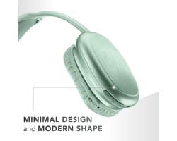Music Sound MAXI2 Headset Draadloos Hoofdband Oproepen/muziek USB Type-C Bluetooth Groen