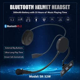 Motorhelm-headset Bluetooth 5.2 — thumbnail 4