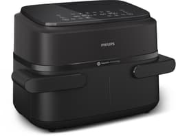 Philips 1000 Series Dual Basket Airfryer - NA150/00 - Dubbele Mand - Flexible Basket - 7.1L - Tot 5 Personen — thumbnail 1