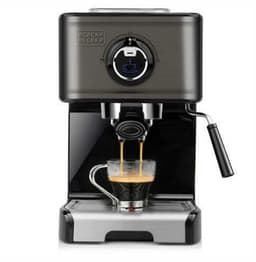 espressomachine 15 bars grijs - black+decker - bxco1200e — thumbnail 2