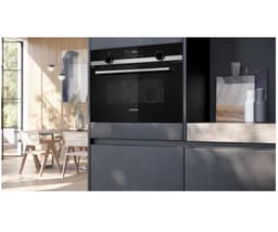 Siemens CM585AGS1 - iQ500 - Inbouwoven met magnetronfunctie - 60x45 cm - 44 l - Zwart - Eenvoudig te reinigen: Hydrolyse — thumbnail 6