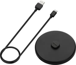 kwmobile oplaadstation geschikt voor Sony LinkBuds Speaker - Docking station met kabel voor mini speaker - In zwart — thumbnail 2