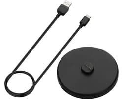 kwmobile oplaadstation geschikt voor Sony LinkBuds Speaker - Docking station met kabel voor mini speaker - In zwart — thumbnail 1