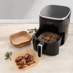 Airfryer Mand Quid Naturalia Papier 23 x 4,5 cm 50 Stuks — thumbnail 2