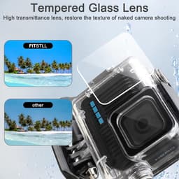 Geschikt voor 148 FT/45M onderwater waterdichte duikbehuizing Gopro Hero, beschermende duikbehuizing met Mount Hero 4K-accessoireset — thumbnail 2