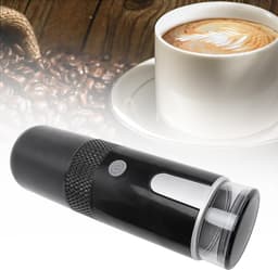 koffiemachines - koffiemachine - draagbare koffiemachine - Draagbare espressomachine - Draagbare elektrische espressomachine - Oplaadbare mini-handkoffiezetapparaat - Compatibel met koffiecapsules, gemalen koffie - voor kamperen, reizen, camper — thumbnail 4