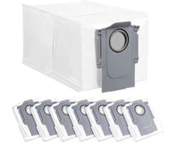 Accessoireset met 8 stofzuigerzakken Geschikt voor de Roborock Q Revo-robotstofzuiger, grote inhoud van 2,7 l, wegwerponderdelen