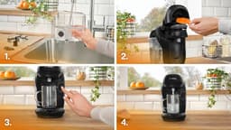 Capsule Koffiemachine BOSCH TAS112E Zwart 1400 W 700 ml — thumbnail 2