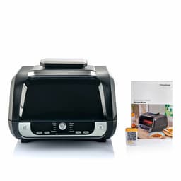 Pack Siliconen mandjes met borstel voor airfryers en Luchtfriteuse met grill, accessoires en receptenboek InnovaGoods — thumbnail 4