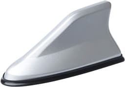 GM Dak Functionele Antenne Haaienvin Signaalantenne Basis- Zilver — thumbnail 1