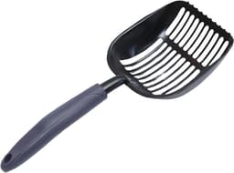 Ash Shovel Fire Pit, Hollow Out Charcoal Scoop, Heat Resistant Metal Shovel Tool, Outdoor Grilling Cleaner for BBQ Grills, Grate, Campfire, Fireplace, Wood Stove, Patio, Backyard — thumbnail 1
