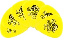Dunlop Tortex Standard .73 Plectrum 12-Pack geel - Plectra — thumbnail 5