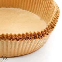 Airfryer papieren bakjes - Heteluchtfriteuse bakjes - 16 cm - 50 pack — thumbnail 2