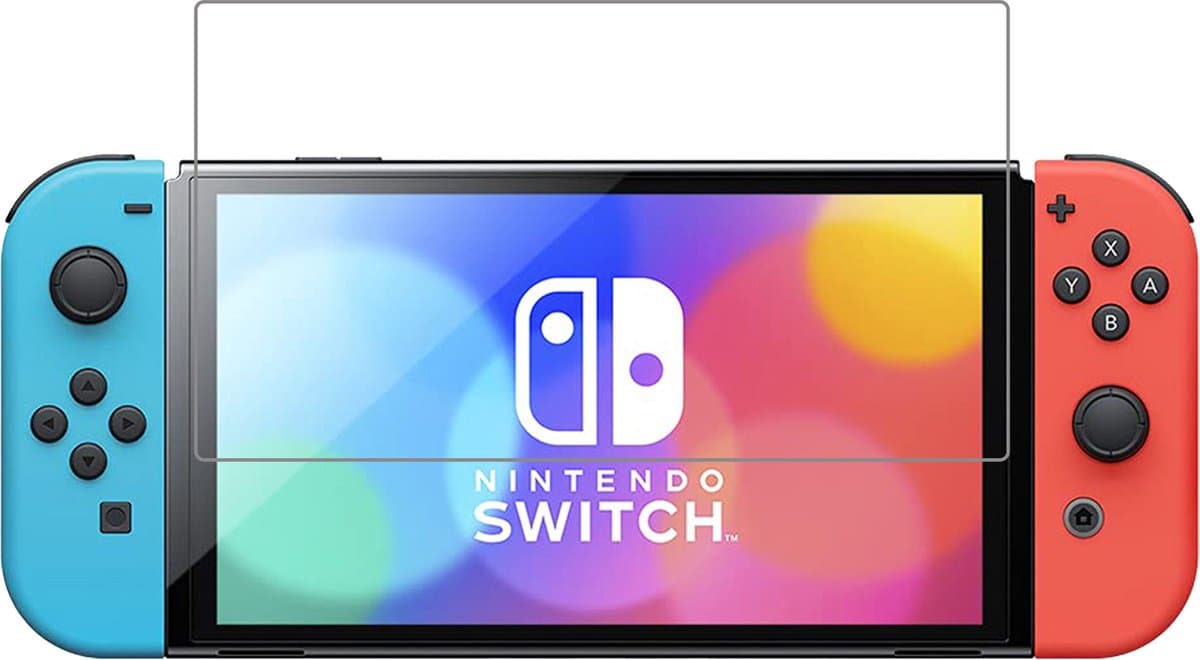 Screenprotector Geschikt voor Nintendo Switch OLED Screenprotector Tempered Glass Screen Protector Gehard Glas — afbeelding 1