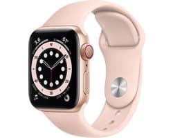 Apple Watch Series 6 OLED 40 mm 4G Goud GPS