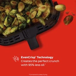 Instant Vortex Plus ClearCook 5,7L Airfryer - Revolutionaire 6-in-1 Heteluchtfriteuse - Doorzichtig Kookvenster - 95% Minder Olie - Gezondere Maaltijden - Grote Capaciteit voor Hele Familie - Eenvoudige Reiniging - Gebruiksvriendelijk Touchscreen! — thumbnail 8