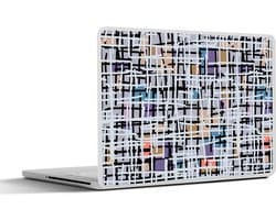 Laptop sticker - 14 inch - Lijn - Abstract - Patronen - 32x5x23x5cm - Laptopstickers - Laptop skin - Cover