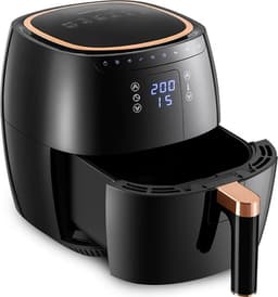 Swiss Pro+ Airfryer XL - Heteluchtfriteuse XXL - 1890W - 7,0L Inhoud - 80ºC tot 200ºC - Zwart — thumbnail 2