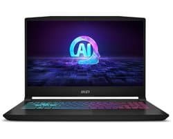 MSI Katana A15 AI B8VG-462NL - Gaming Laptop - Ryzen 7 - RTX 4070 - 16GB/1000GB - 144 Hz - 15.6 inch