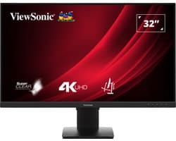 ViewSonic VG3208-4K - LED-monitor 32" (31.5" zichtbaar) - 3840 x 2160 4K @ 60 Hz - VA - 300 cdm² - 3000:1 - HDR10 - 4 ms - 2xHDMI, DisplayPort